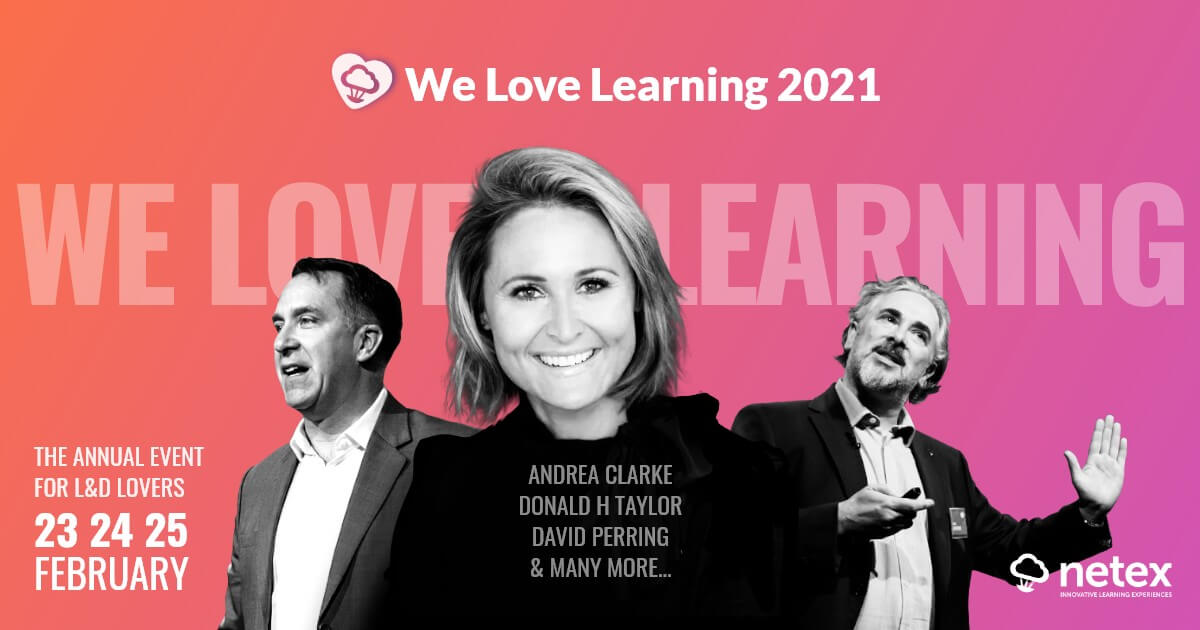 Event We Love Learning 2021 Netex Event We Love Learning 2021 Netex