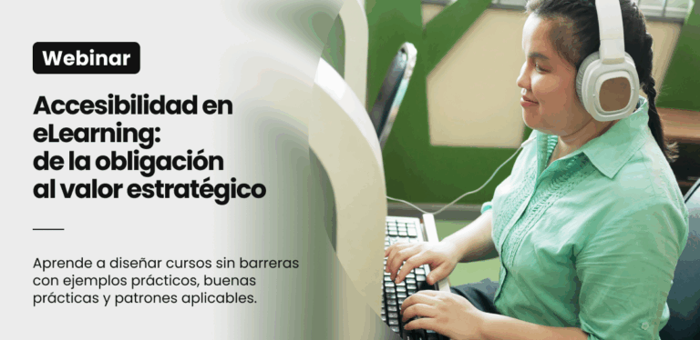 Webinar Accesibilidad en e-learning